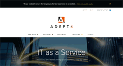 Desktop Screenshot of adept4.co.uk